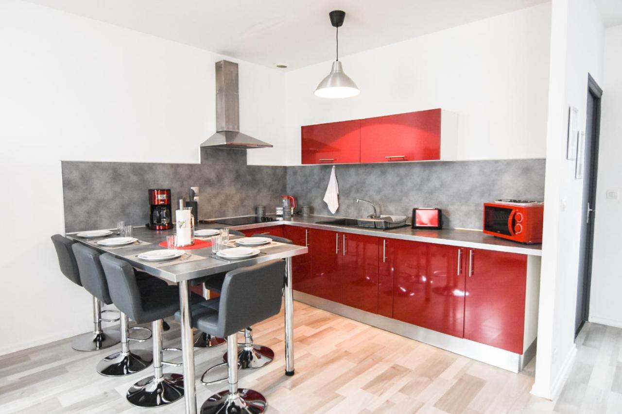 Appartement "Le Terminus " Gare-Cosy-Wifi 6 Personnes Saint-Quentin  Exteriör bild