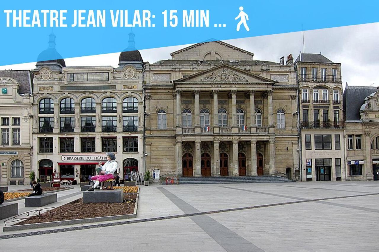 Appartement "Le Terminus " Gare-Cosy-Wifi 6 Personnes Saint-Quentin  Exteriör bild