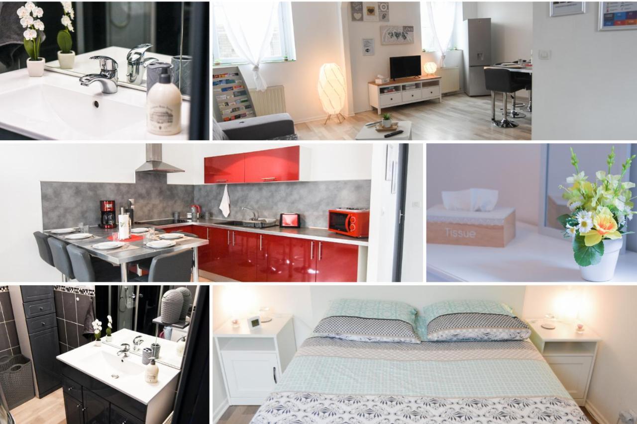 Appartement "Le Terminus " Gare-Cosy-Wifi 6 Personnes Saint-Quentin  Exteriör bild